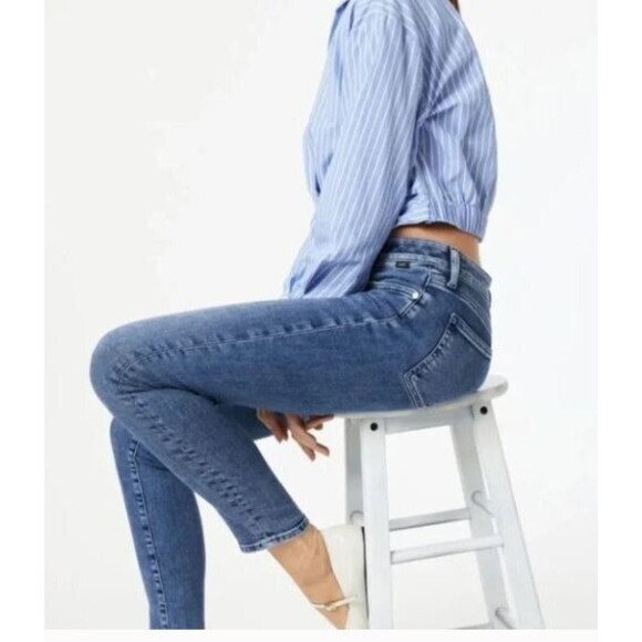 Mavi Alexa Jeans NWT Mid Rise Supersoft Skinny Stretch Retail $98 Women Sz 27/30 - Picture 4 of 14